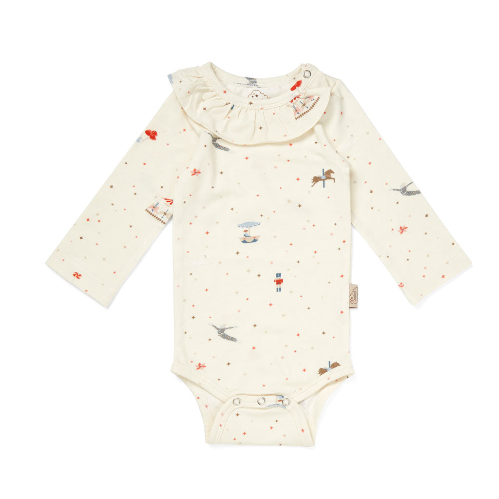 Langærmet Body Holly, 56 cm - GOTS - Carousel