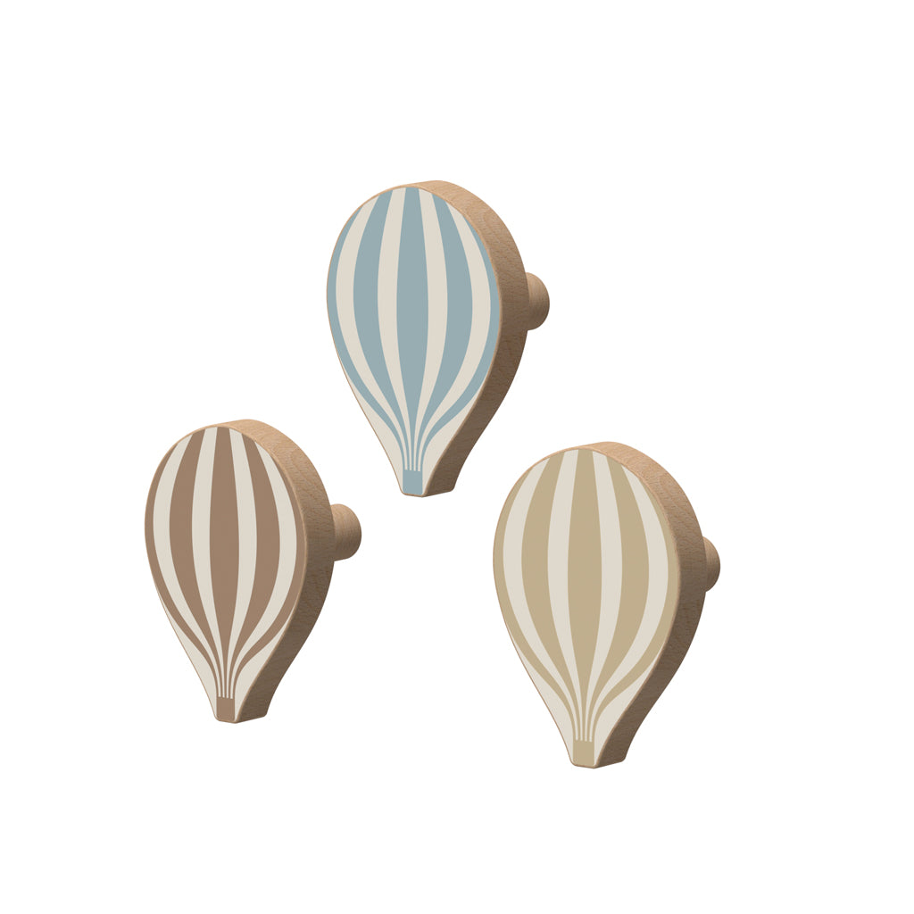 Træknager Luftballon, 3-pack