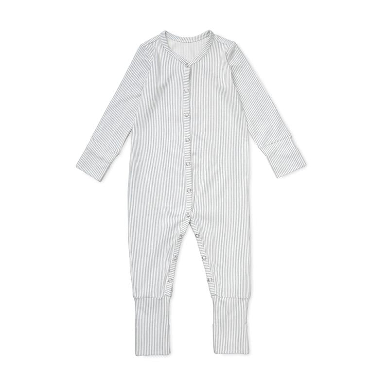 Baby Heldragt Ellinor, 56 cm - GOTS - Classic Stripes Blue