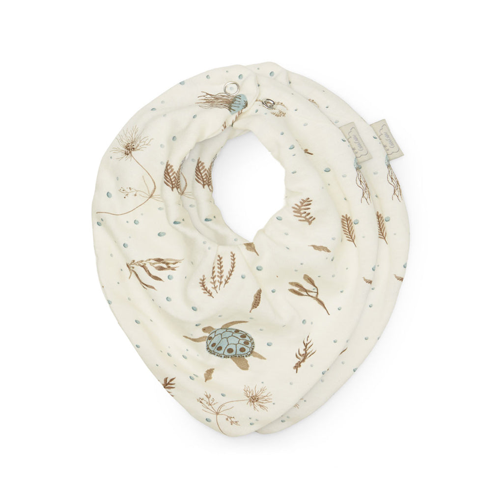 Bandana Savlesmæk, 2-pak - GOTS - Sea Garden
