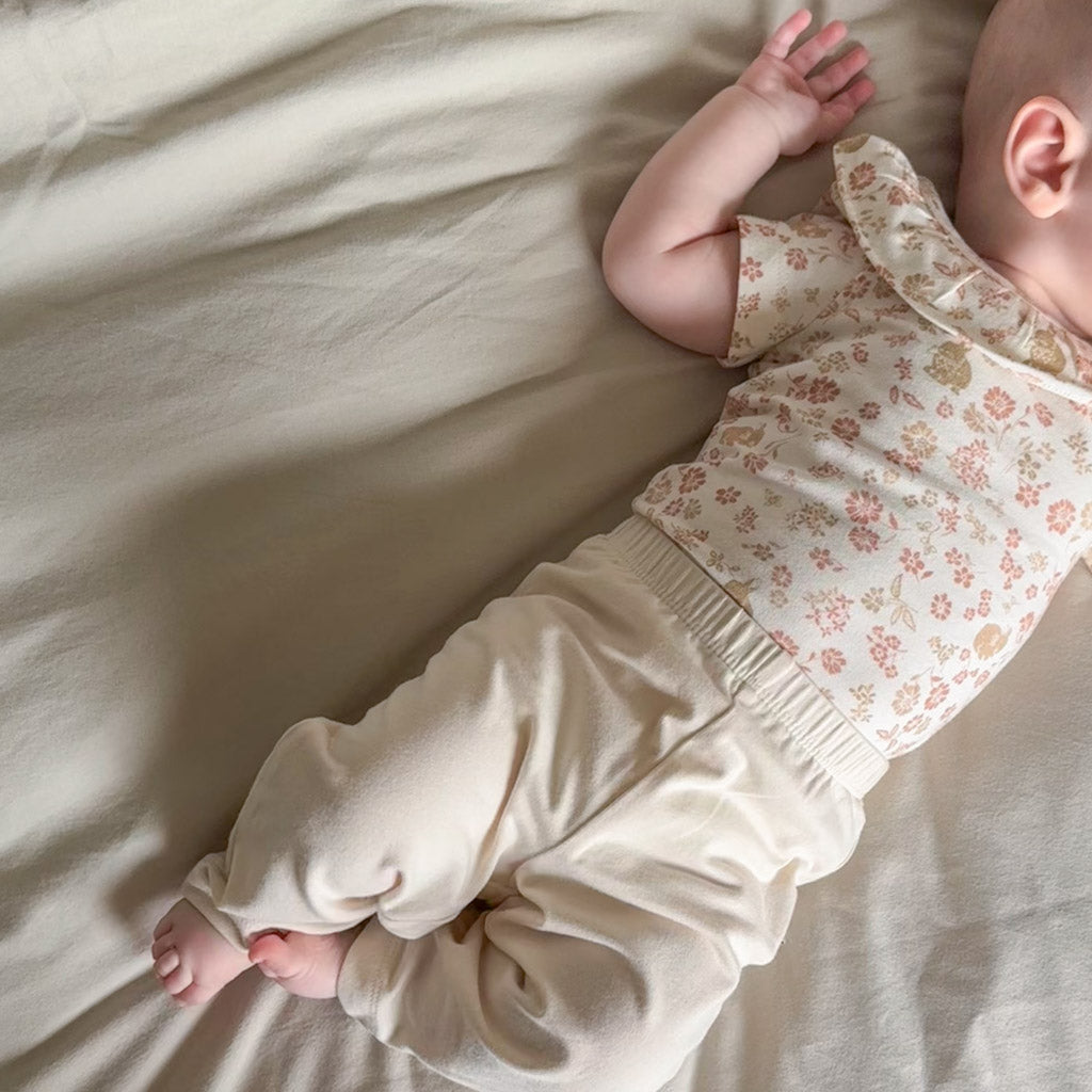 Kortærmet Body Olivia, 56 cm - GOTS - Augusta