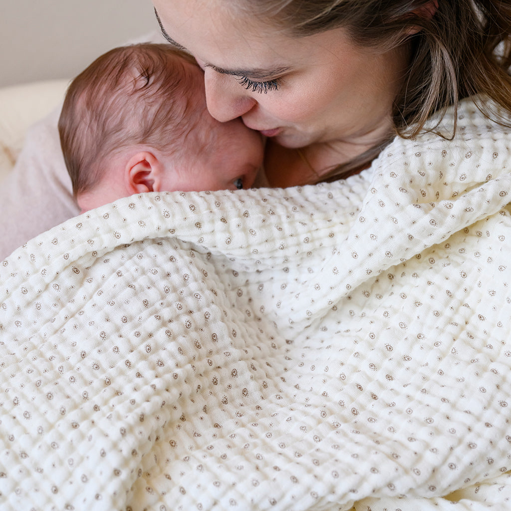 Muslin Babytæppe - GOTS - Rowan