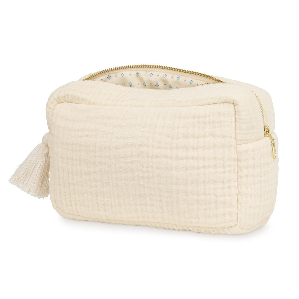 Muslin Toilettaske - OCS - Antique White
