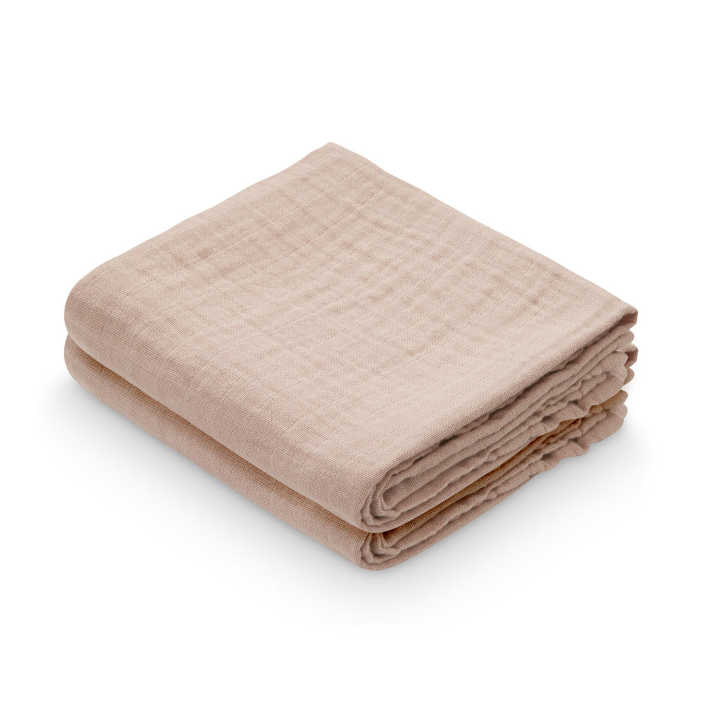 Stofble, 2-pak - GOTS Dusty Rose