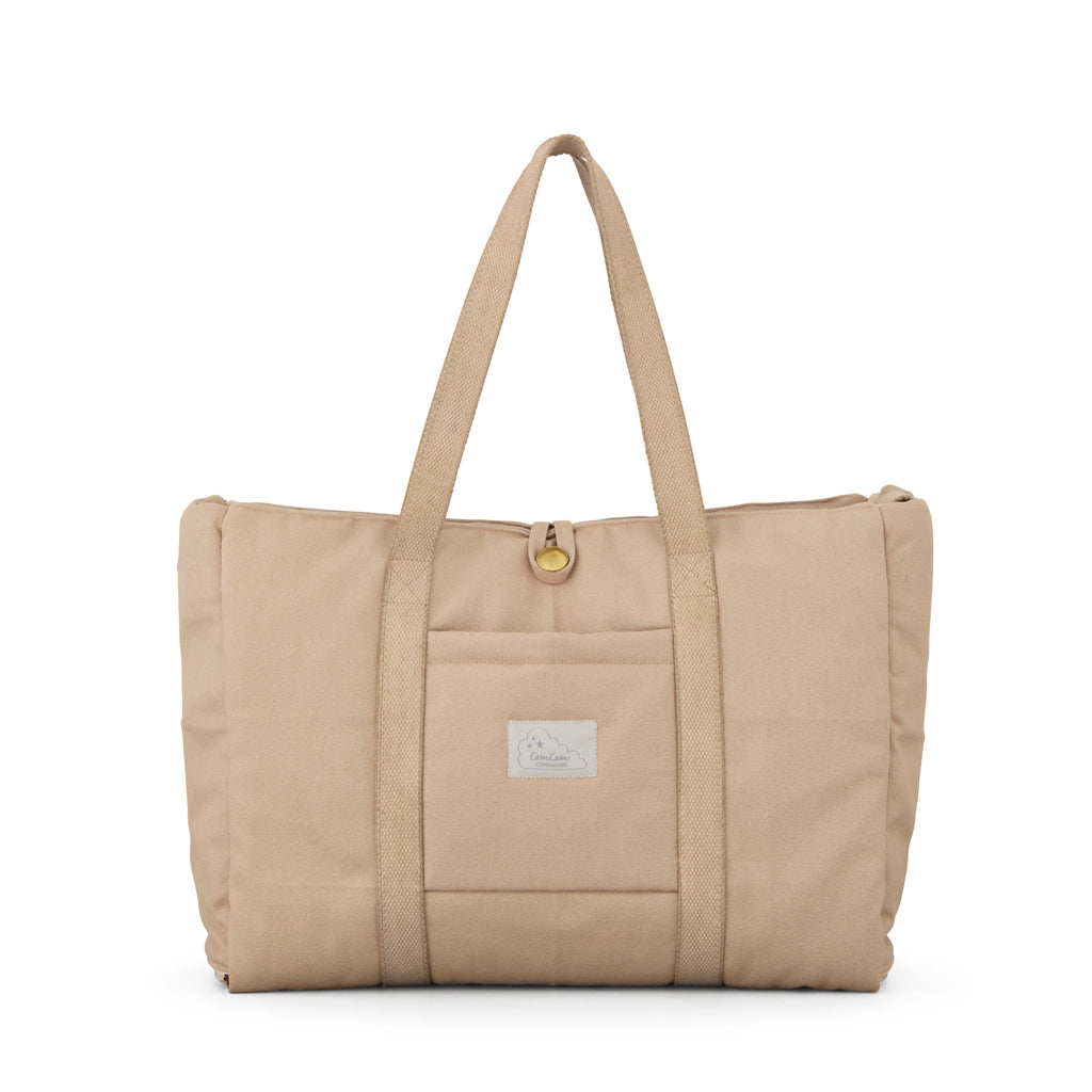 Foldbar Pusletaske - OCS - Latte