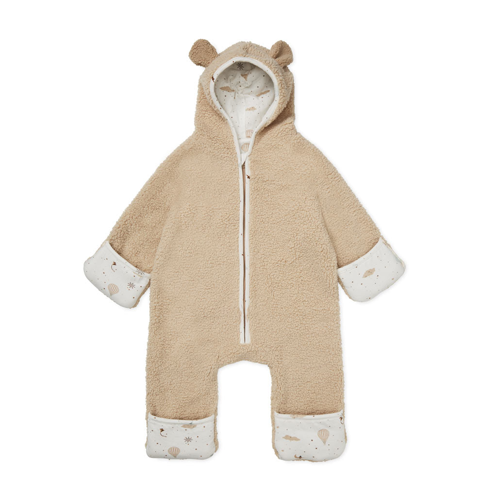 Bamsedragt Vincent, 50-56 cm - Latte/ Dreamland