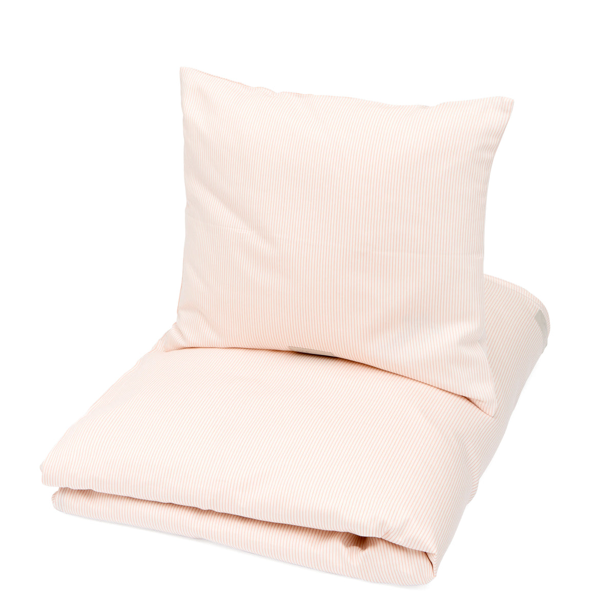 Sengetøj, Voksen, 140x200cm - GOTS - Classic Stripes Rose