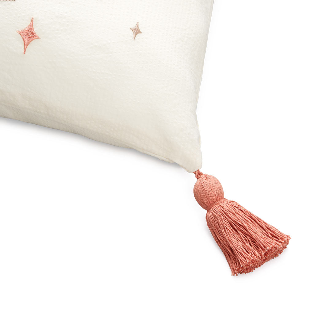 Broderet pude - OCS - Ballerina