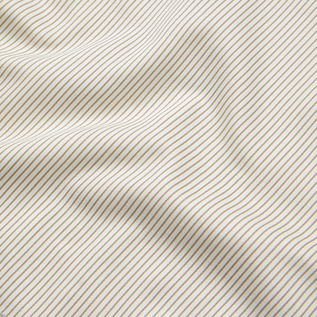 Sengetøj, Voksen, 140x200cm - GOTS Brune striber