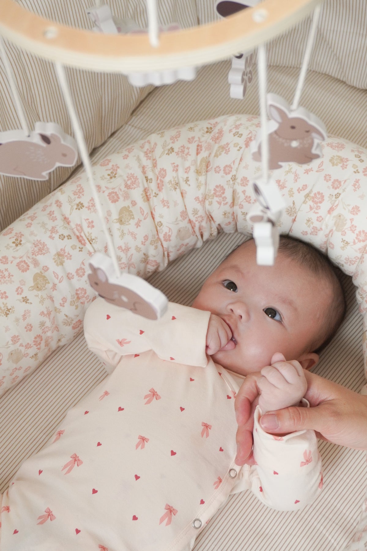 Slå-om Body Milla, 50 cm - GOTS - Bows