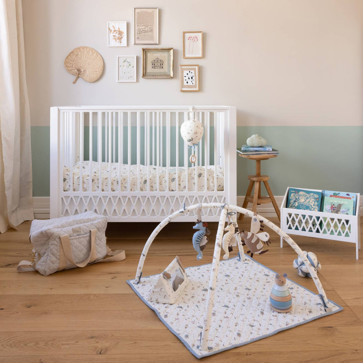 Harlekin Babyseng, 60x120cm - Hvid