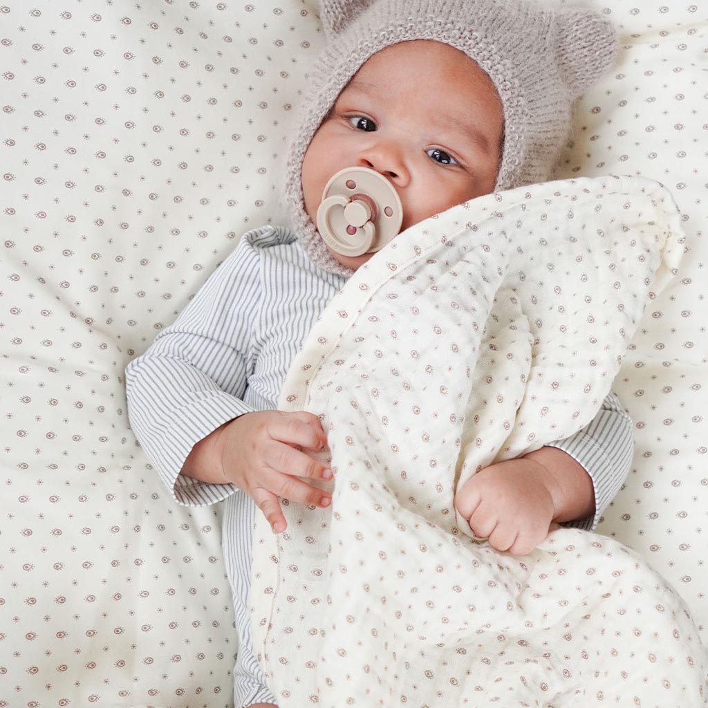 Muslin Babytæppe - GOTS - Rowan