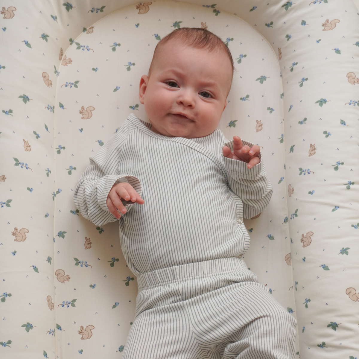 Slå-om Body Milla - GOTS - Classic Stripes Blue