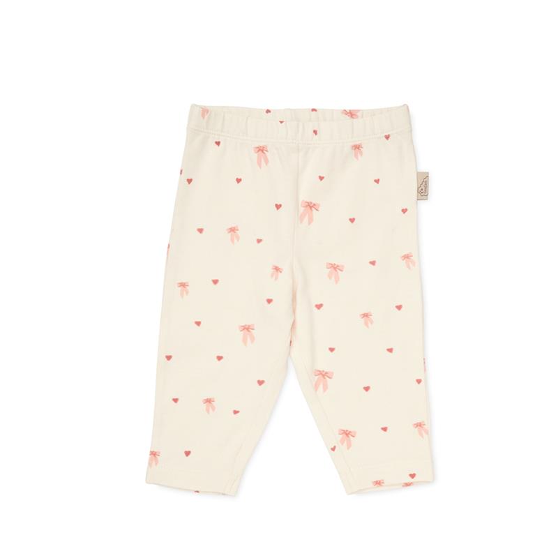 Baby Leggings Clara 56 cm - GOTS - Bows