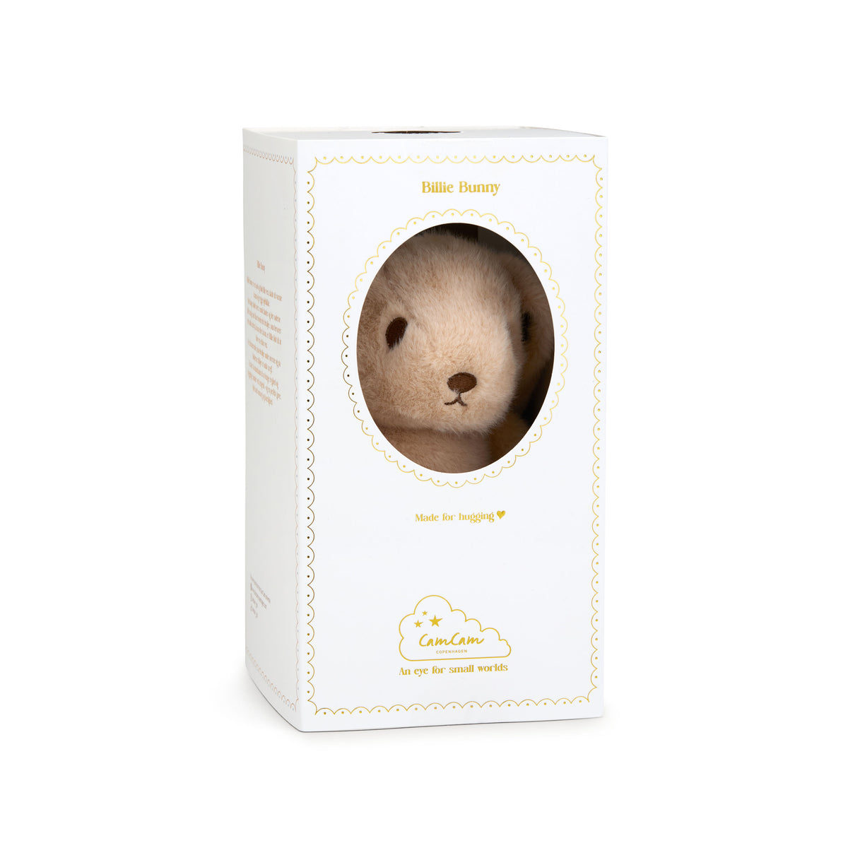 Billie Kaninbamse - Latte/Classic Stripes Camel