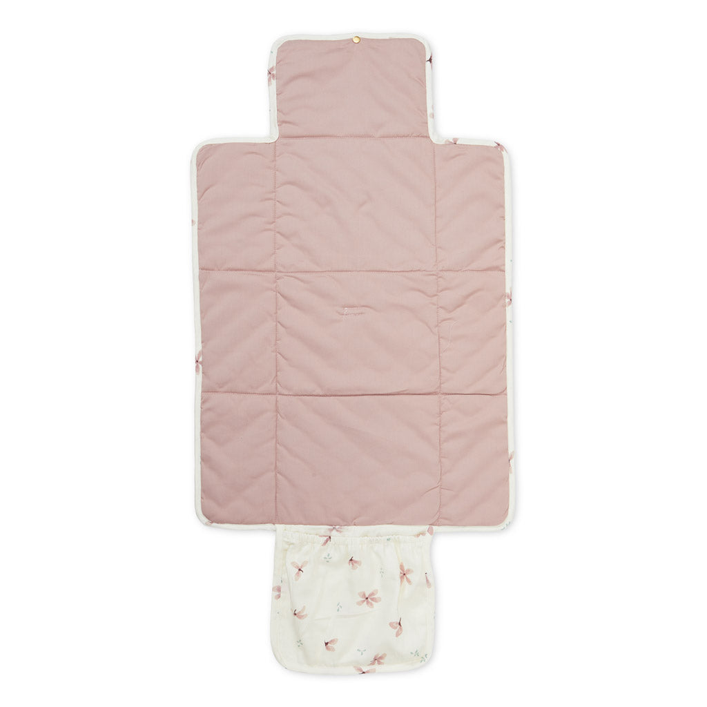 Pusle Underlag, Quiltet - OCS Windflower Creme
